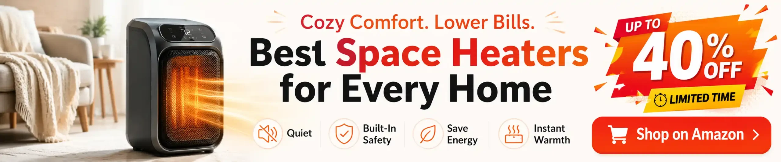 Best space heater deals on Amazon