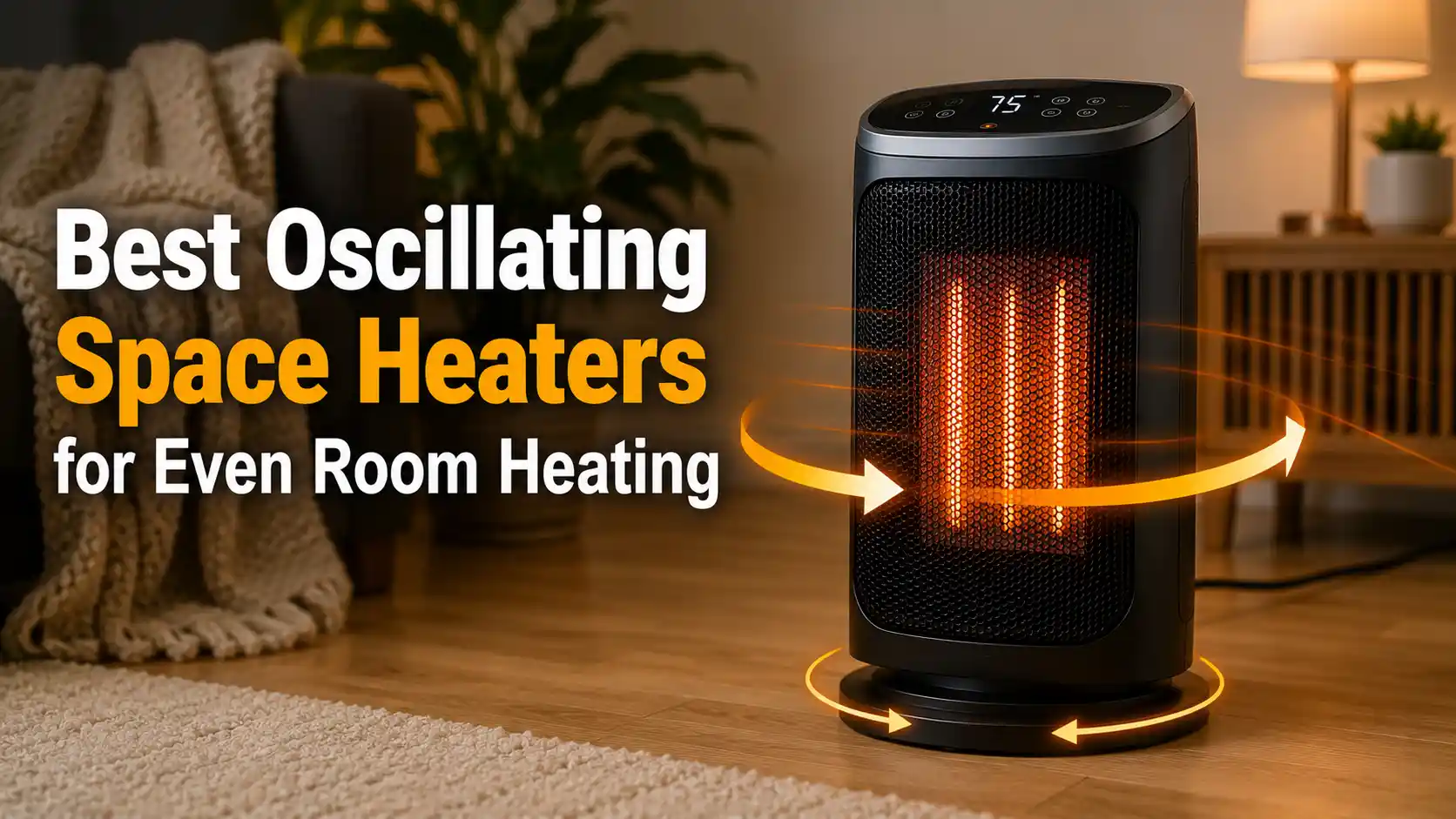 Best Oscillating Space Heaters for Even Room Heating