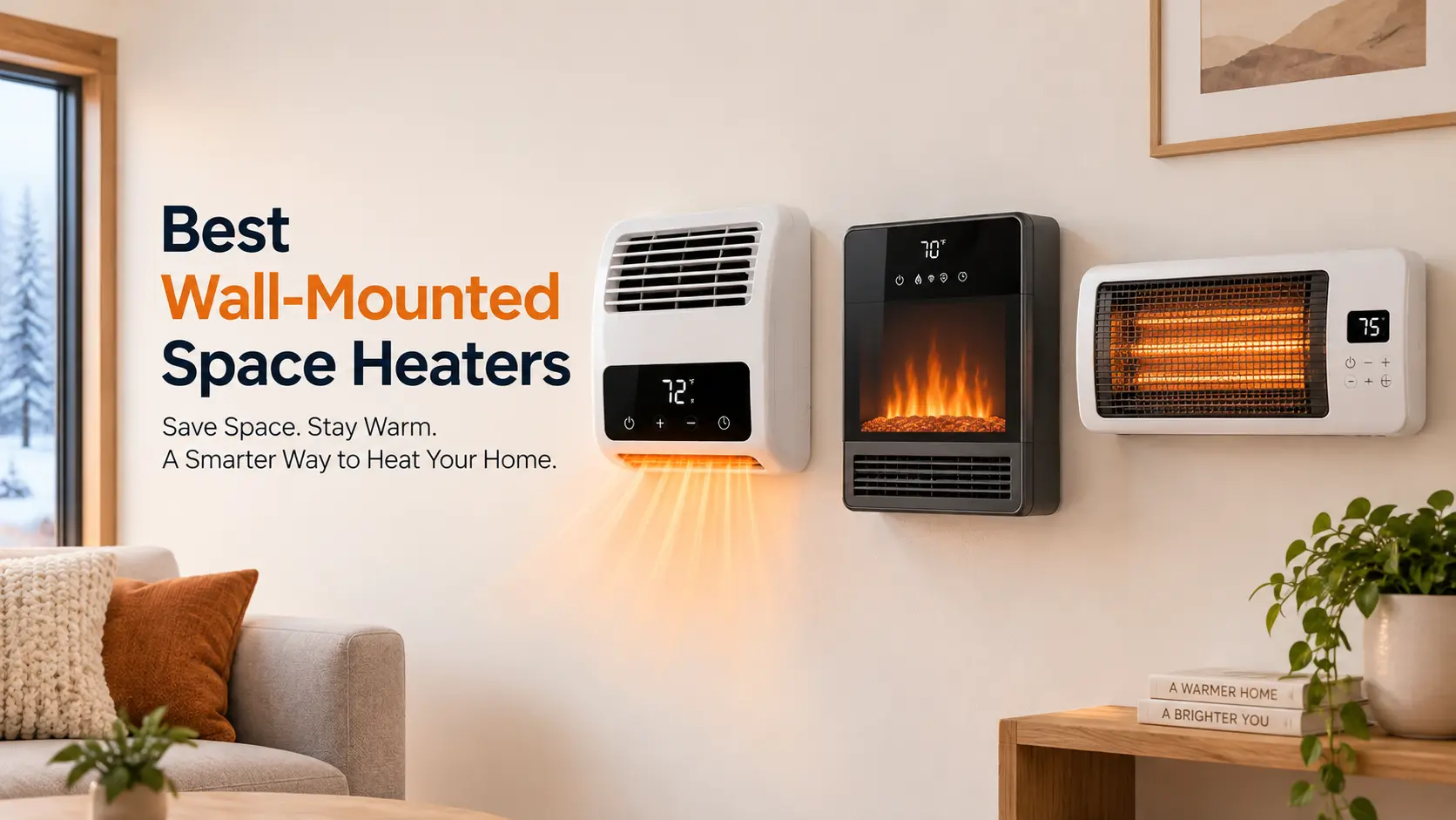 Best Wall-Mounted Space Heaters in 2026