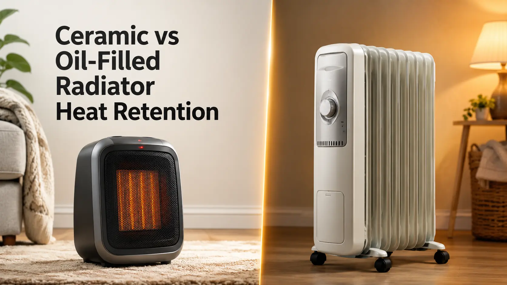 Ceramic vs Oil Filled Radiator Which Holds Heat Longer
