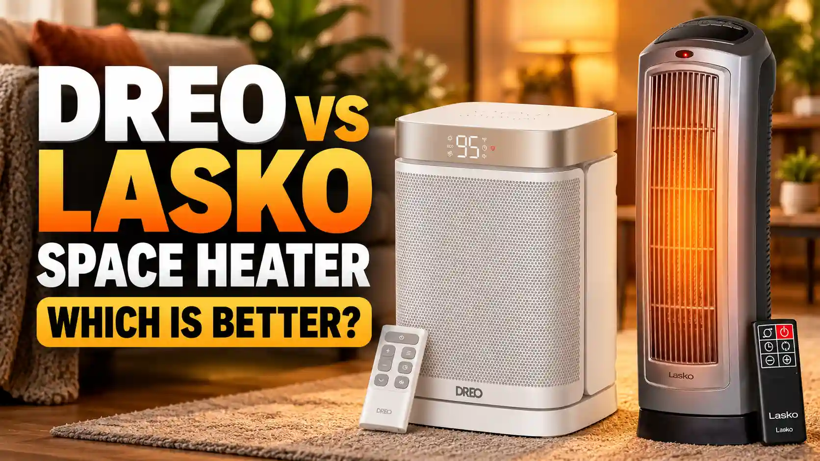 Dreo vs Lasko Space Heater: Which Is Better?