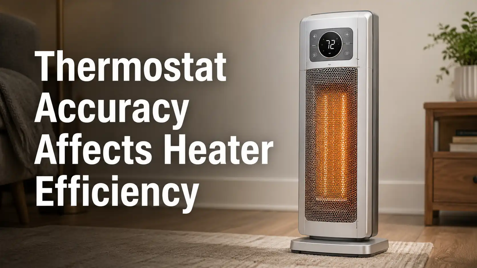 How Thermostat Accuracy Affects Space Heater Efficiency