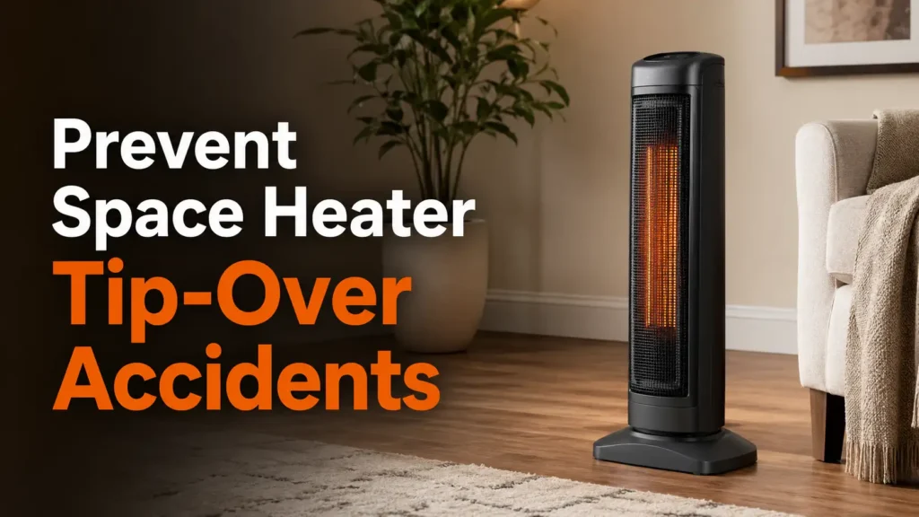 How to Prevent Space Heater Tip Over Accidents
