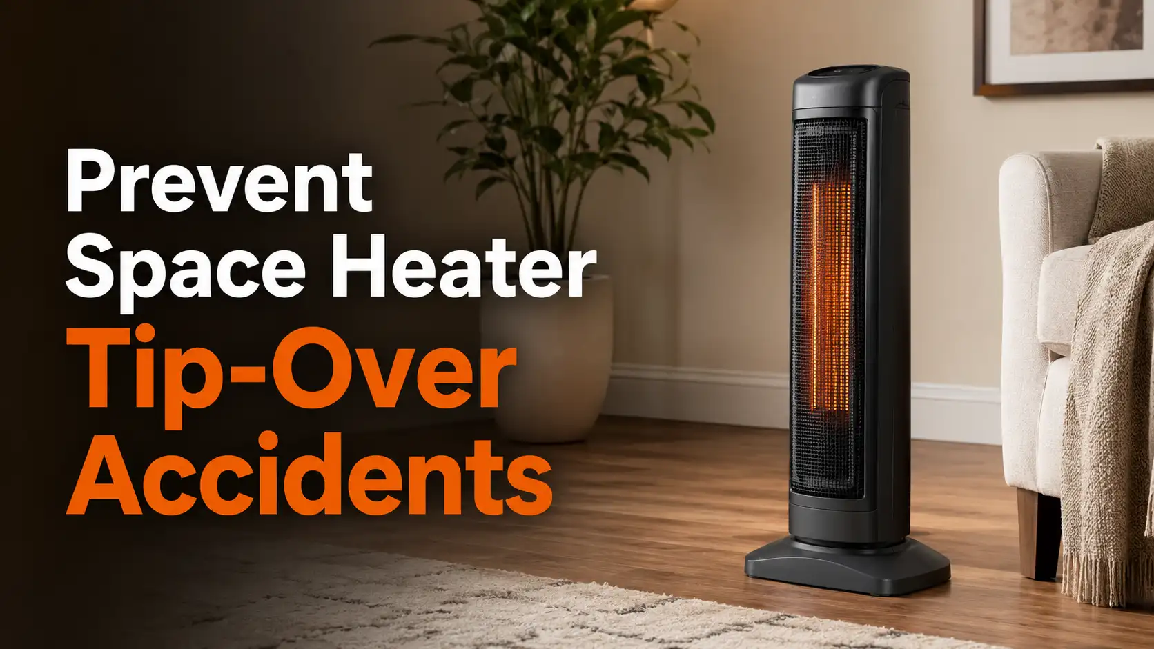 How to Prevent Space Heater Tip Over Accidents