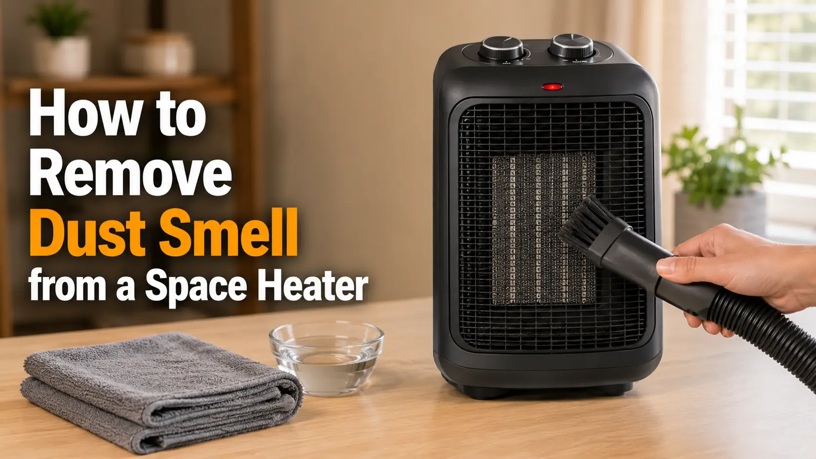 How to Remove Dust Smell from a Space Heater