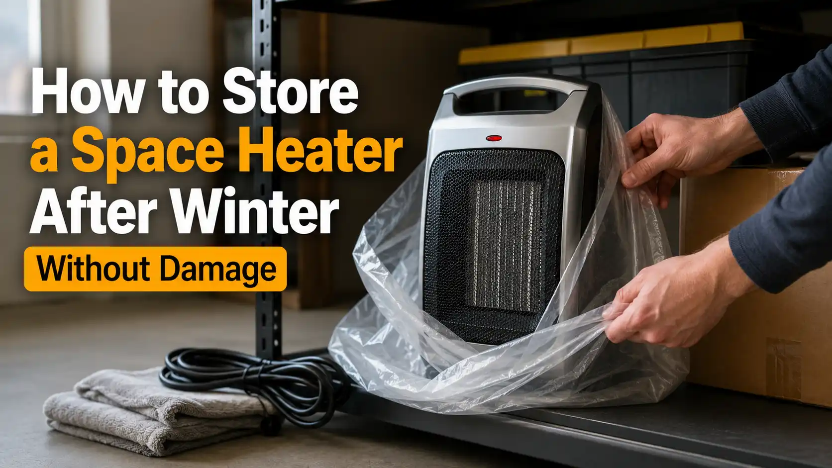How to Store a Space Heater After Winter Without Damage