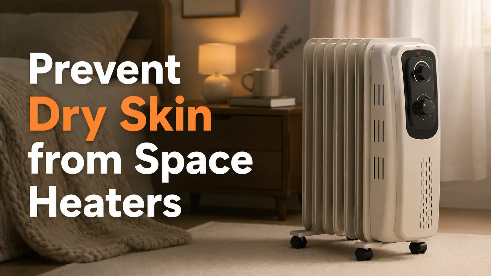 How to Use a Space Heater Without Drying Out Your Skin
