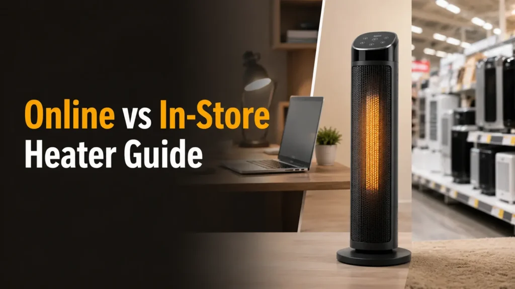 Online vs In Store Space Heater Buying Guide