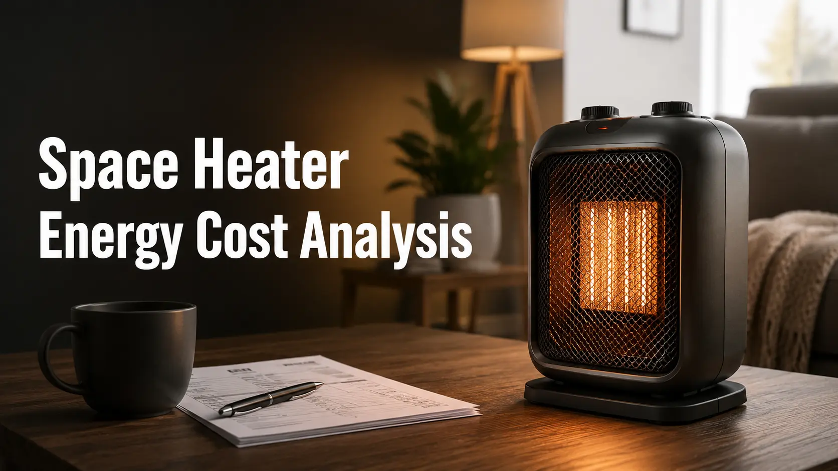 Space Heater Electricity Usage Data and Energy Cost Analysis Report