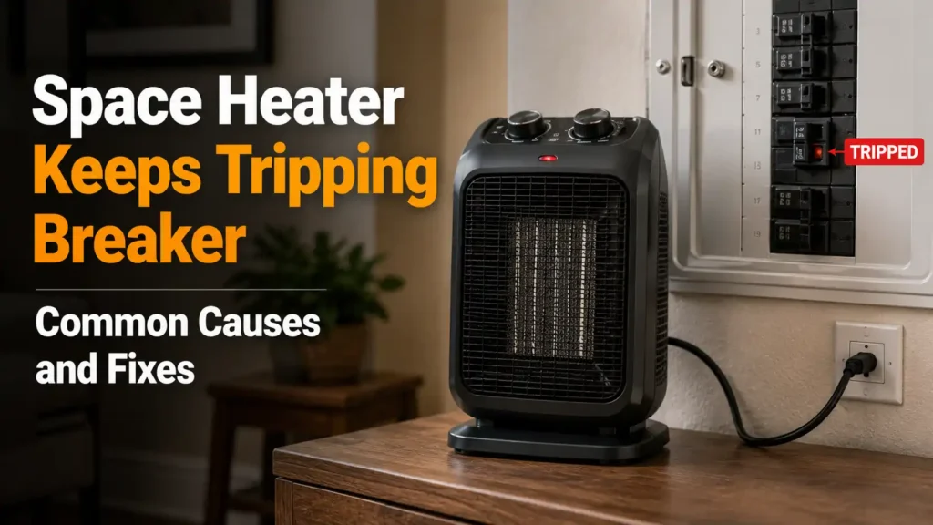 Space Heater Keeps Tripping Breaker Common Causes and Fixes