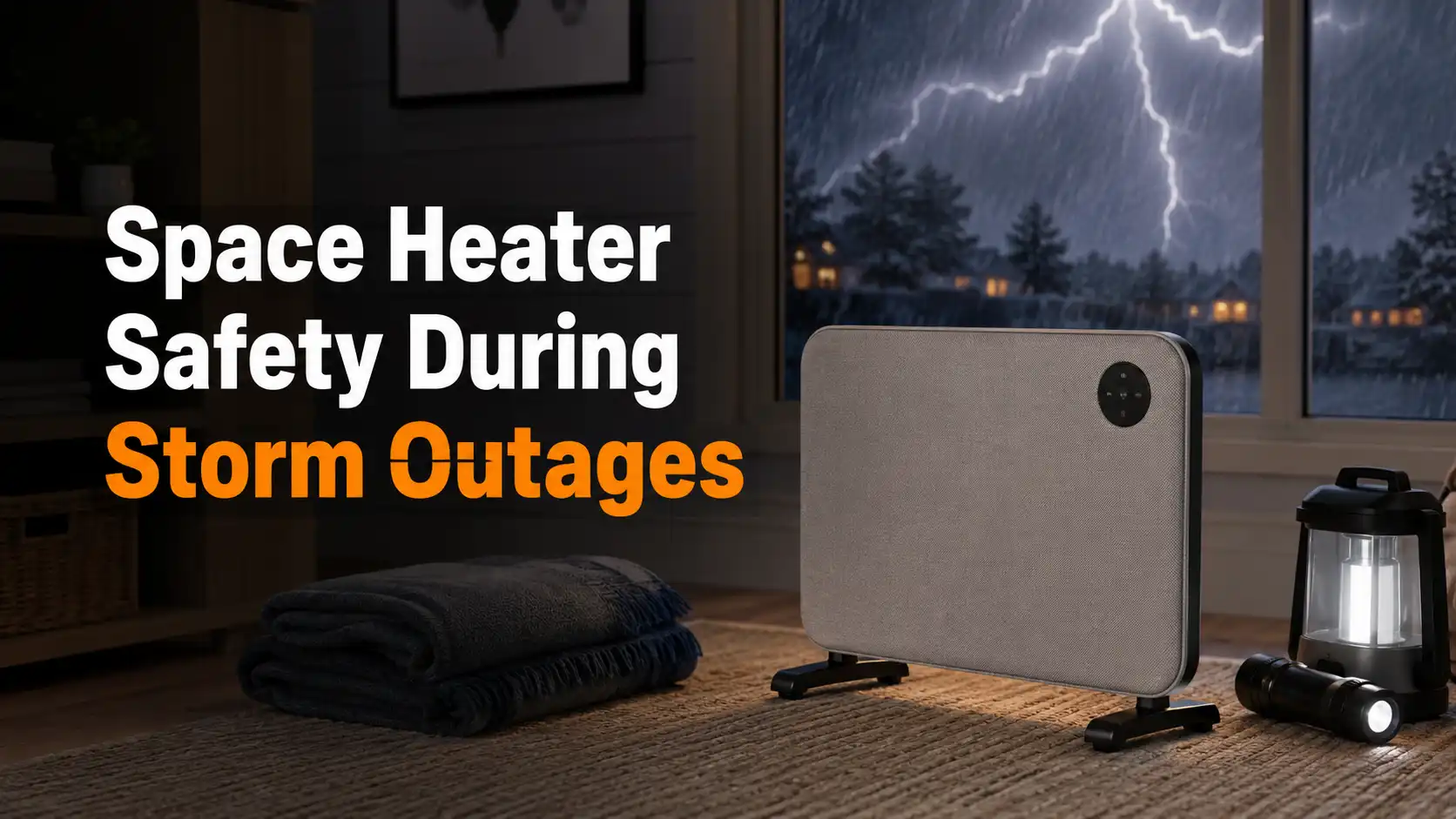 Space Heater Safety Tips for Power Outages and Storms