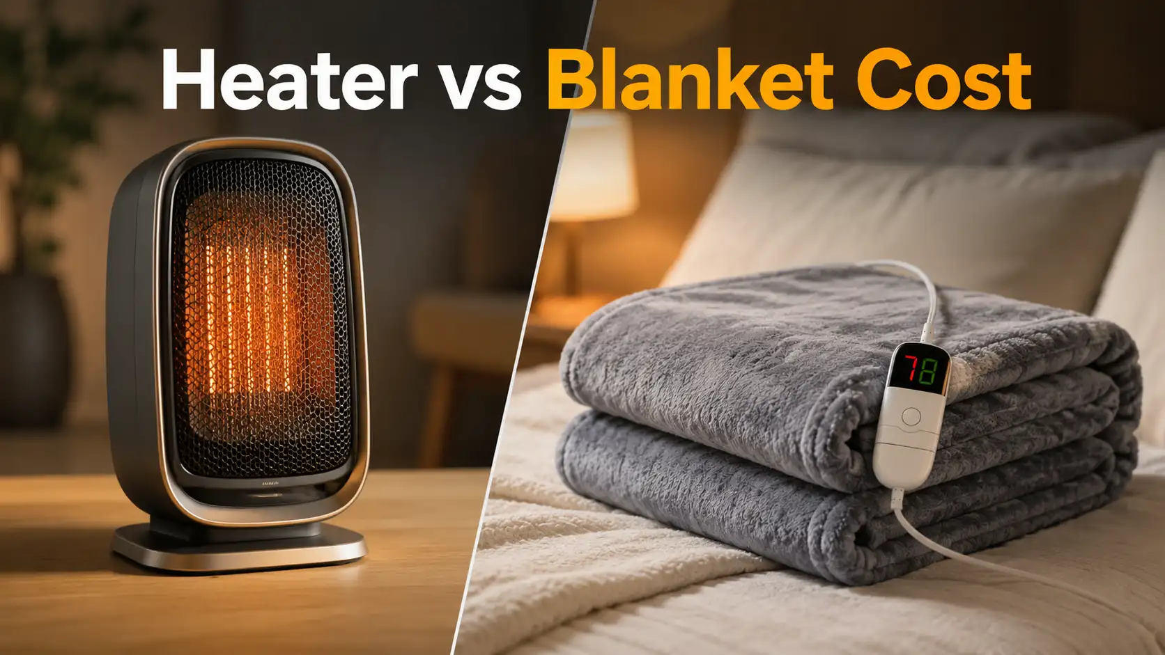 Space Heater vs Electric Blanket: Which Is Cheaper to Run