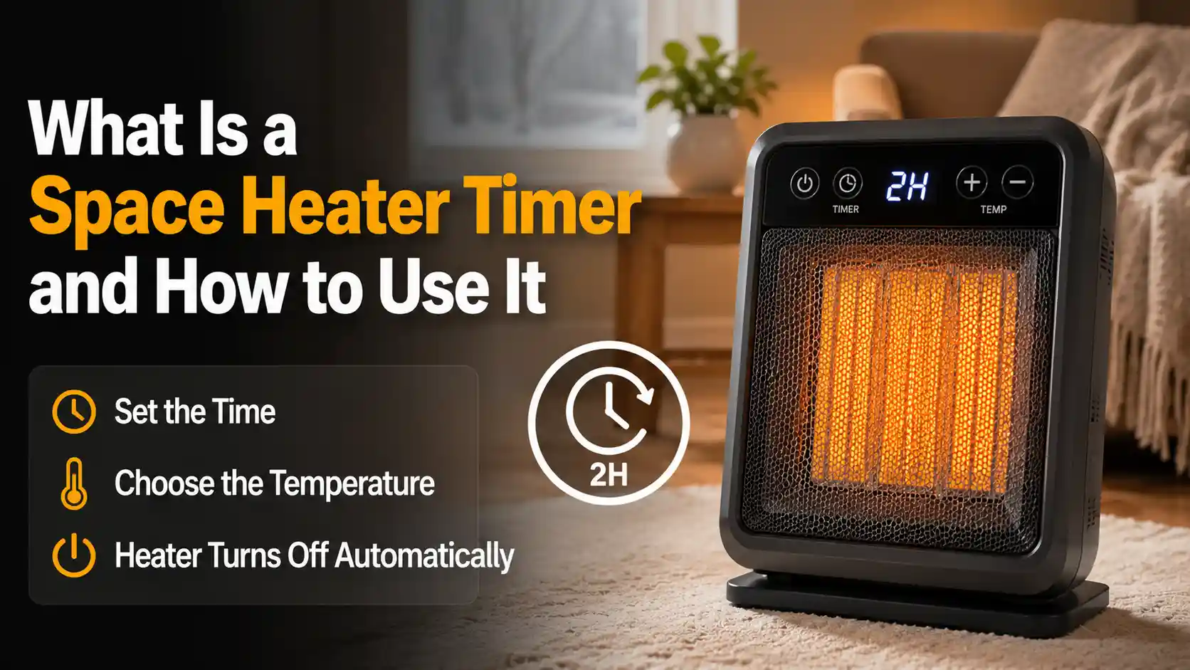 What Is a Space Heater Timer and How to Use It