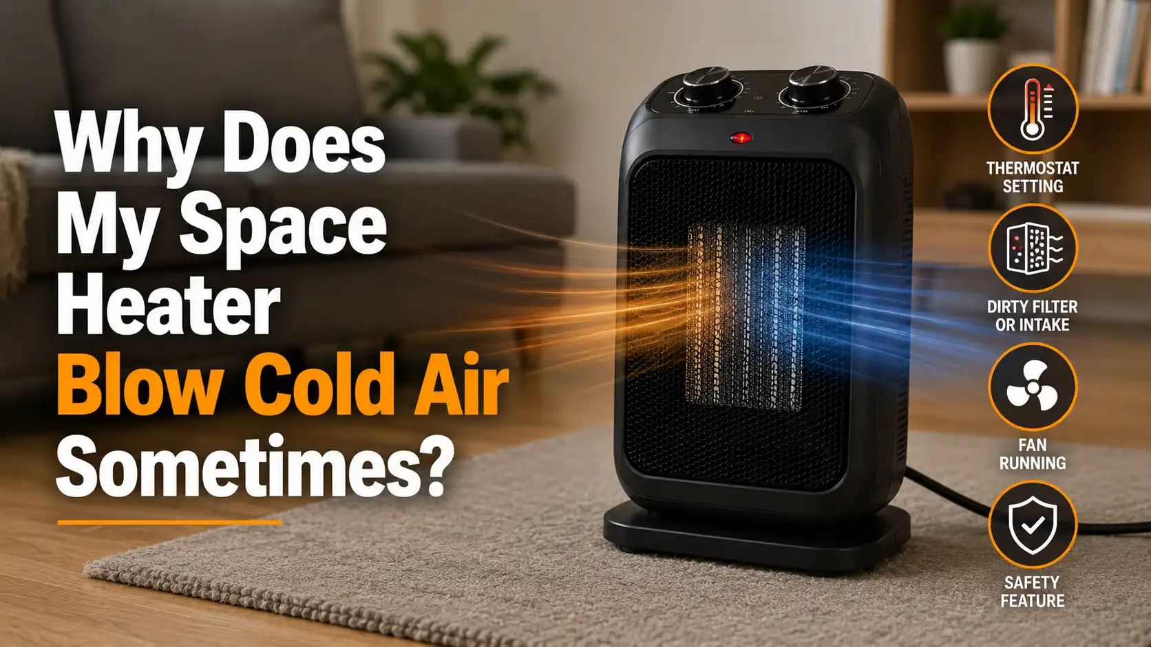 Why Does My Space Heater Blow Cold Air Sometimes