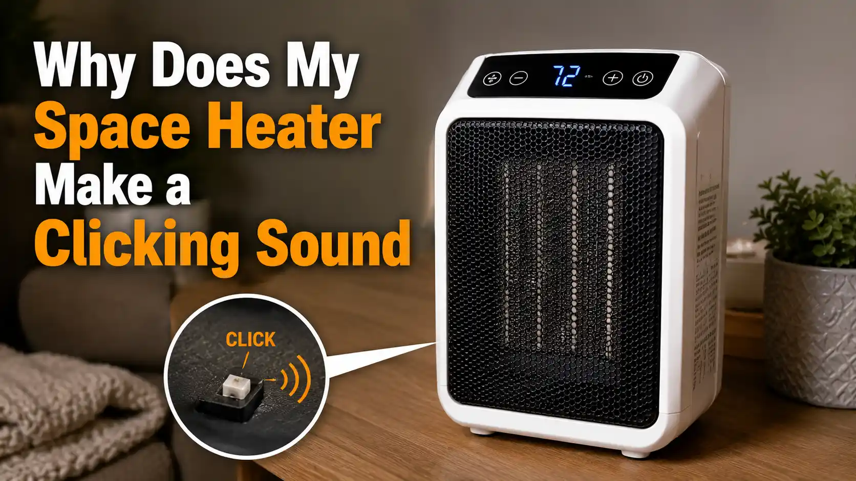 Why Does My Space Heater Make a Clicking Sound