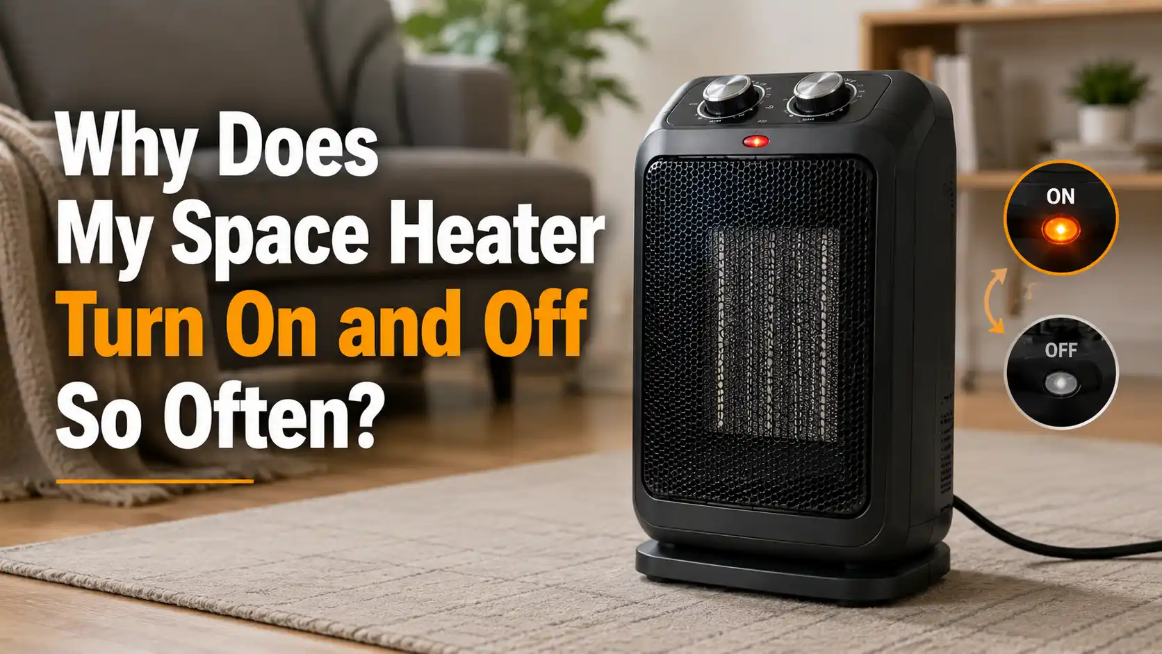 Why Does My Space Heater Turn On and Off So Often