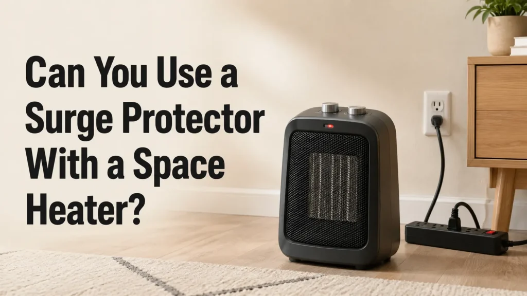 Can You Use a Surge Protector With a Space Heater